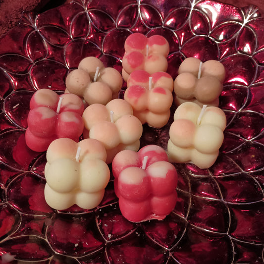 Small square candles