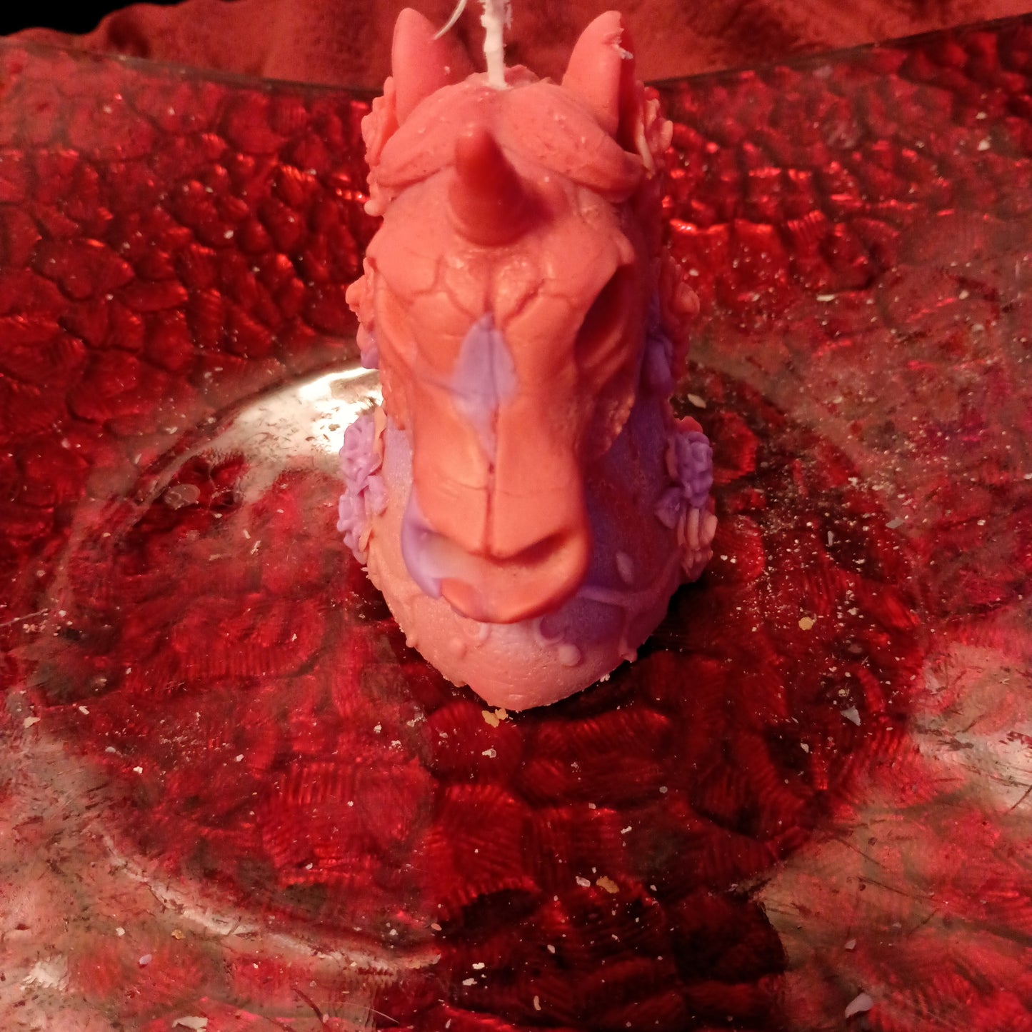 Unique unicorn candle