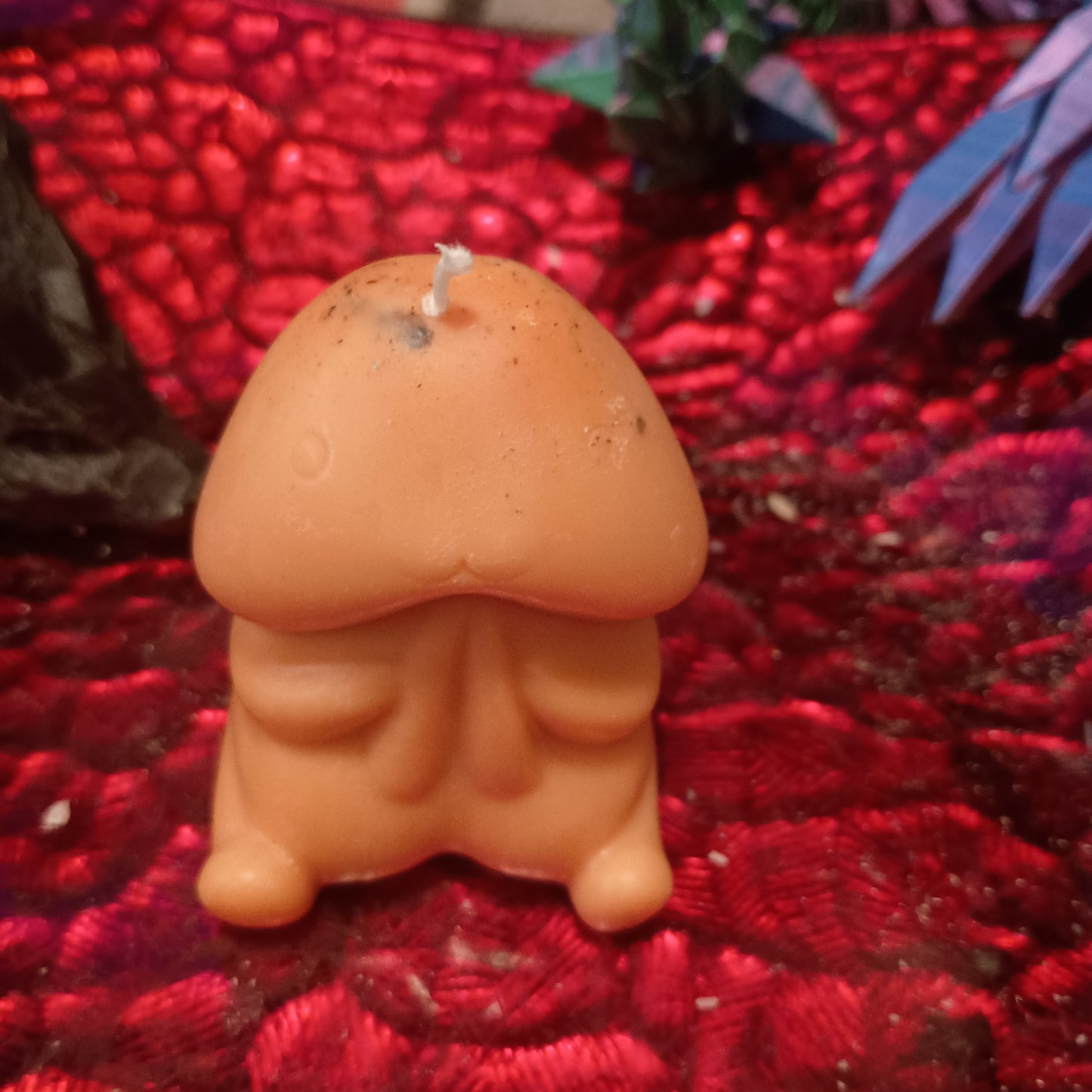 "mushroom man" candle soy and Paraffin wax Scented Candle Home Bedroom Atmosphere Decoration