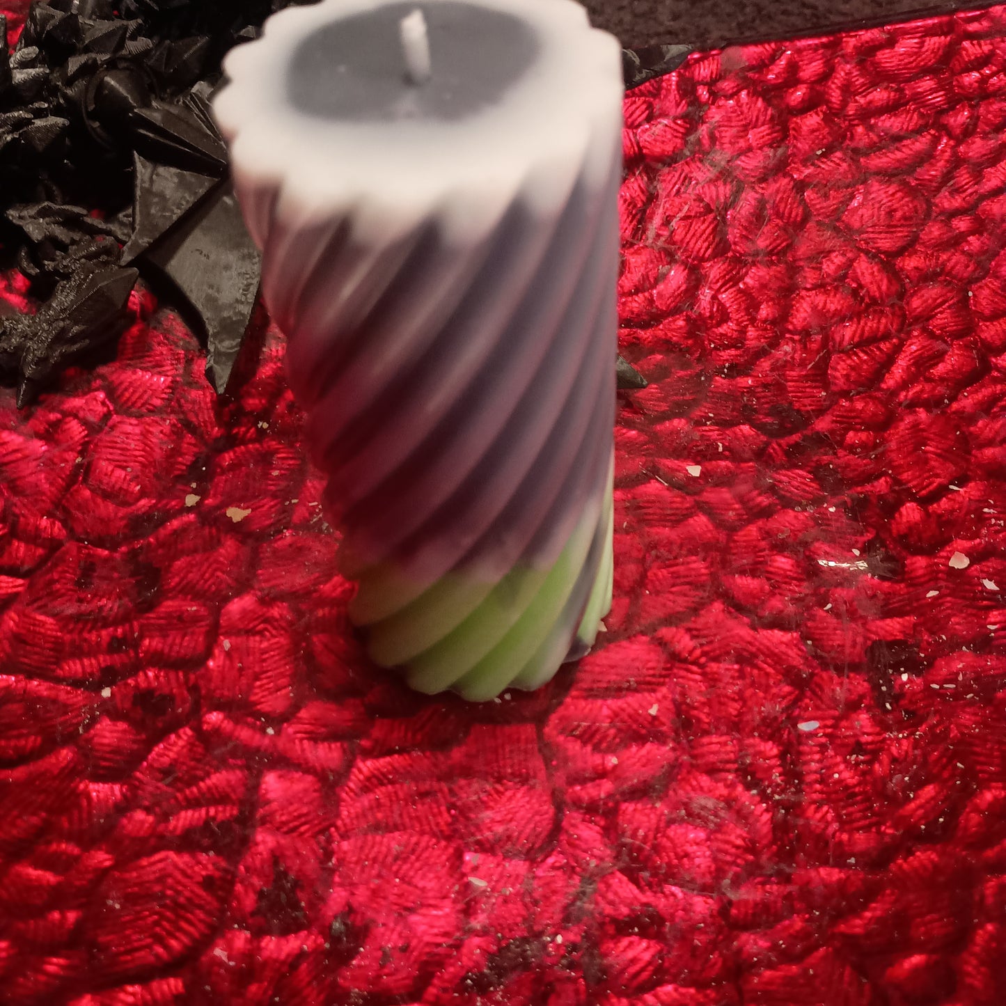 Unique designed medium piller candle