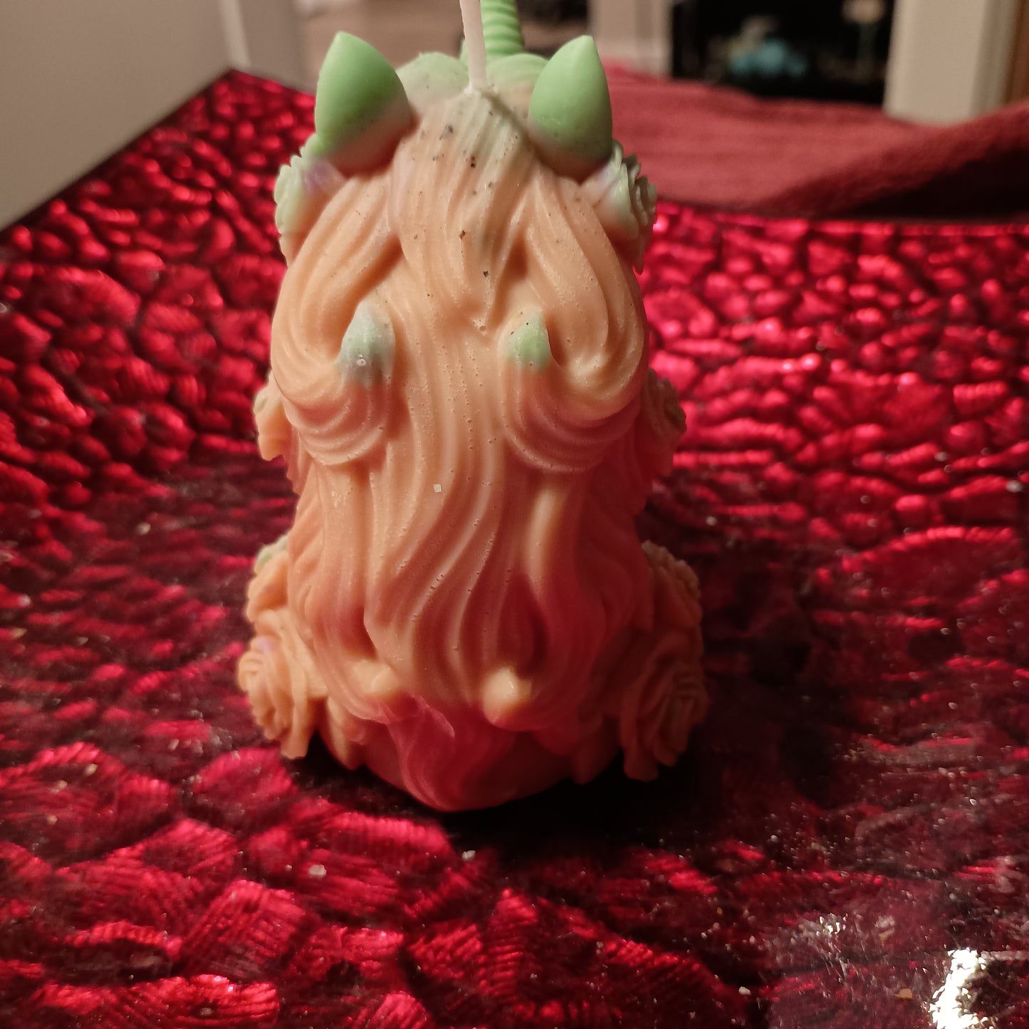 Unique unicorn candle