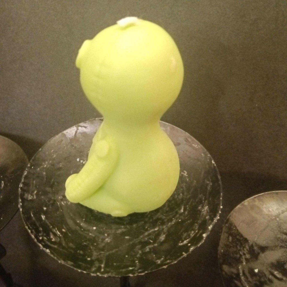 LIME GREEN voo doo doll candle9