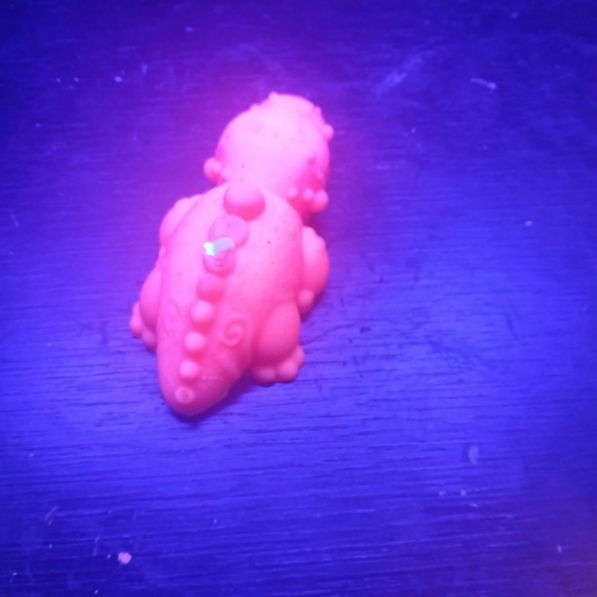 ORANGE BLACKLIGHT sea creature scented candle6