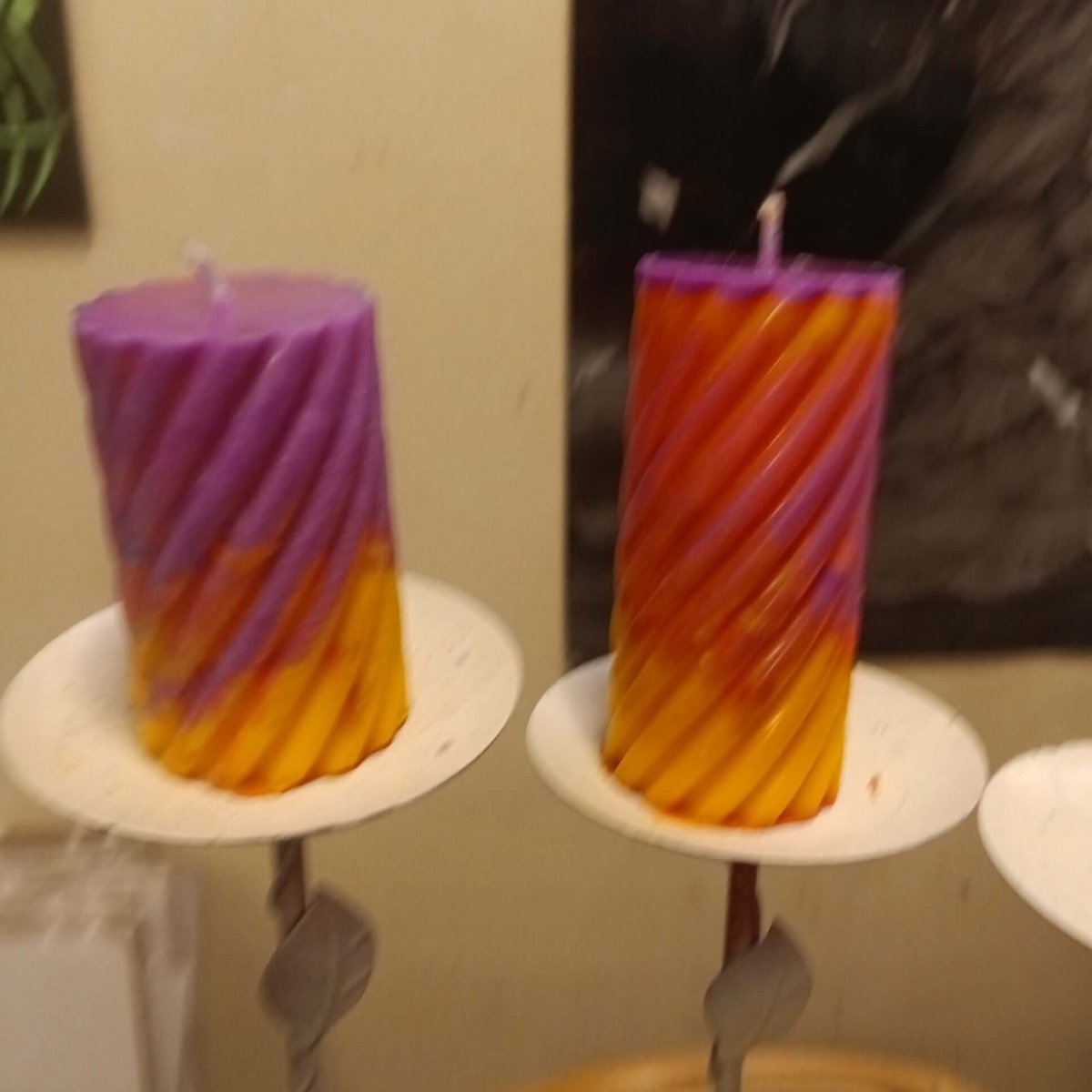 PAIR of LIMITED EDITION scented piller candles14