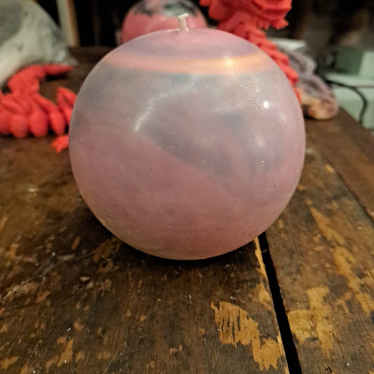 Unique large orb scented candle30