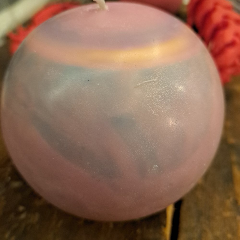 Unique large orb scented candle30